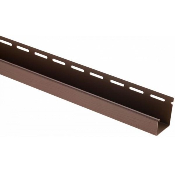 J-профиль Люкс Крашенный, T-15, ВН, Тёмный Орех купить в Боровичах