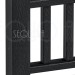 Комплект крышка/юбка для столба SEQUOIA BLACK купить в Боровичах
