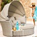 Диван-Трансформер AFINA плетеный из иск. ротанга AFM-325 Beige купить в Боровичах