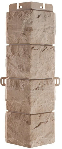 Фасадная панель Наружный угол фагот (талдомский), 0,45 х 0,13м (н) купить в Боровичах