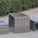Диван-Трансформер AFINA плетеный из иск. ротанга S330G-W78 Grey купить в Боровичах