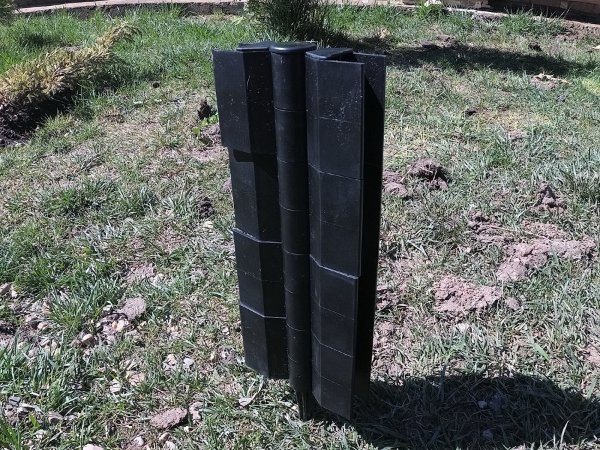 Угловой элемент поворотный, пластиковый от 60° до 300° для доски 300х30 мм из ДПК чёрный Holzhof купить в Боровичах