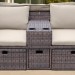 Комплект мебели AFINA плетеной из иск. ротанга AFM-330B Brown купить в Боровичах