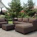 Комплект мебели AFINA плетеной из иск. ротанга YR821A Brown/Beige купить в Боровичах