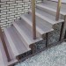 Ступень ДПК Outdoor Havana/Вельвет полнотелая серая  микс купить в Боровичах