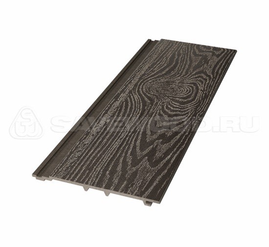Сайдинг из дпк savewood sw-cedrus тангенциальный распил темно-коричневый купить в Боровичах