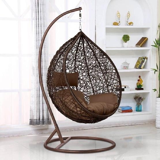 Кресло Подвесное из искусственного ротанга AFM-168A-XL Brown купить в Боровичах