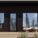 Фасадная панель FineBer, Скол - Тёмно коричневый купить в Боровичах