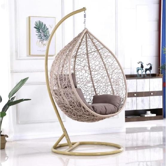 Кресло Подвесное из искусственного ротанга AFM-169A-XLB Beige купить в Боровичах