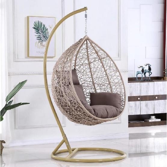 Кресло Подвесное из искусственного ротанга AFM-169A-LB Beige купить в Боровичах