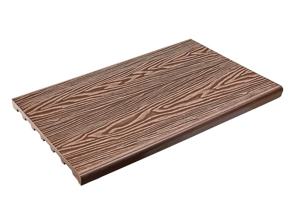 Ступень полнотелая из ДПК Deckart Step 3D Махагон купить в Боровичах