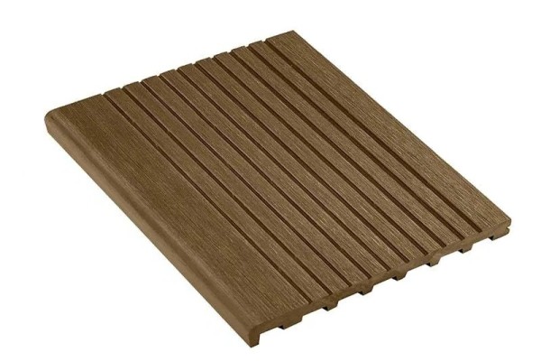 Ступень полнотелая из ДПК Deckart Step Орех купить в Боровичах