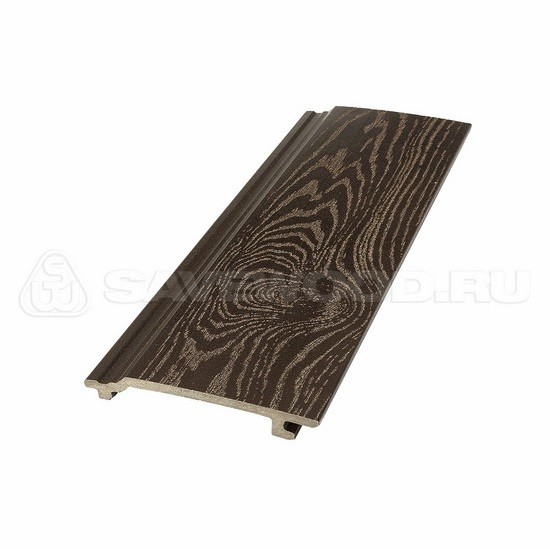 Сайдинг из дпк savewood sw-sorbus тангенциальный распил темно-коричневый купить в Боровичах