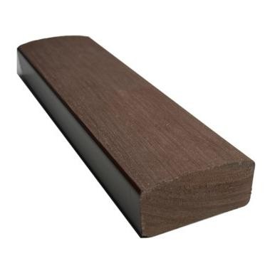 Лавочный брус Ecodecking Некст полнотелый брашированный 70х35 шоколад (под заказ) купить в Боровичах