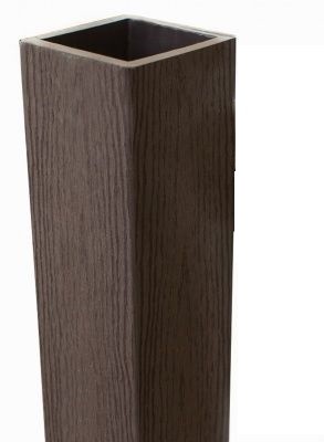 Столб опорный Woodvex Co-Extrusion Венге купить в Боровичах