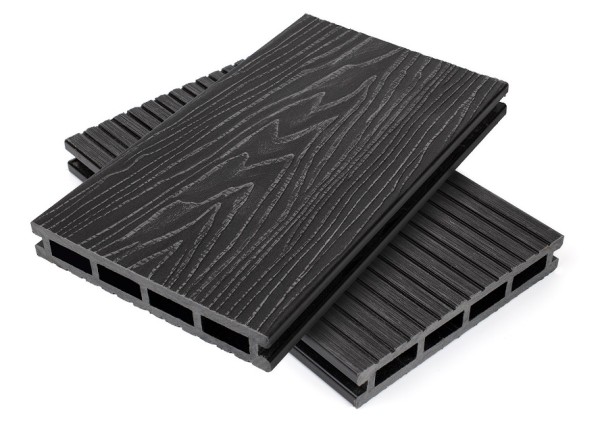Террасная доская ДПК NanoWood Nature 3D пустотелая Графит купить в Боровичах