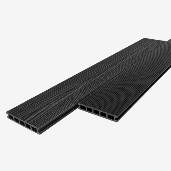 Террасная доска из ДПК RusDecking Unodeck Ultra - Графит купить в Боровичах